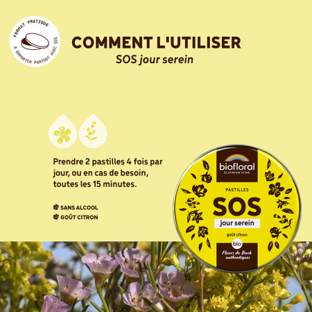 SOS Pastilles Jour Serein bio