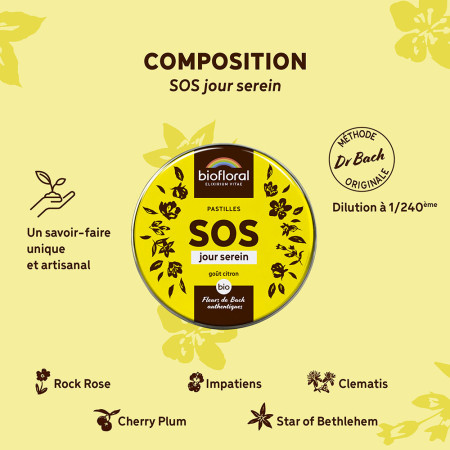 SOS Pastilles Jour Serein bio