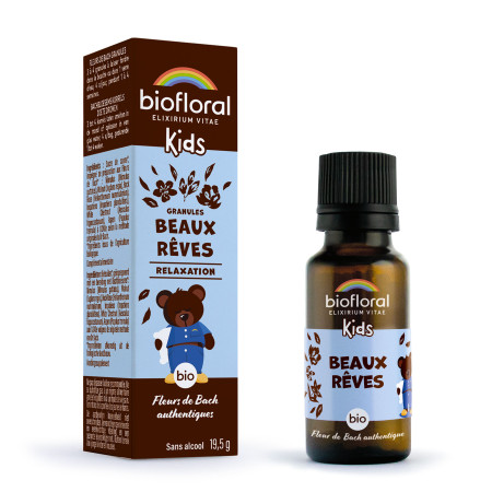 Granules Beaux Rêves Fleurs de Bach bio pour enfants