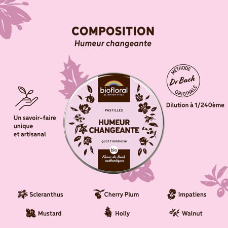 Pastilles Humeur Changeante Bio