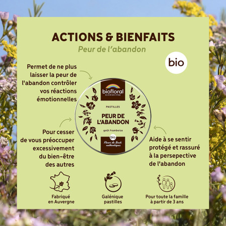 Pastilles Peur de L'abandon Bio