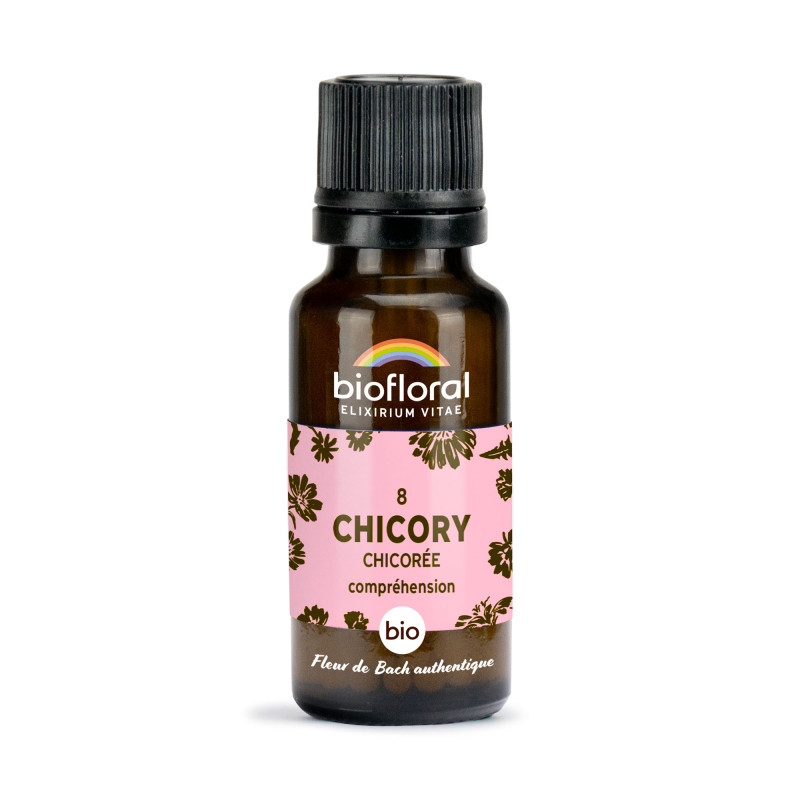 Fleurs de Bach n°8 Chicorée Bio en granules