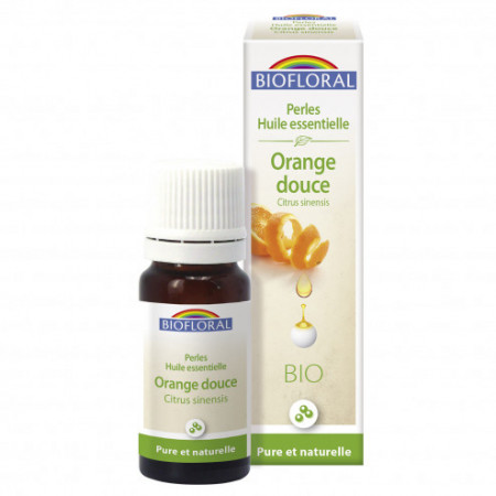 Perles d'huile essentielle Orange