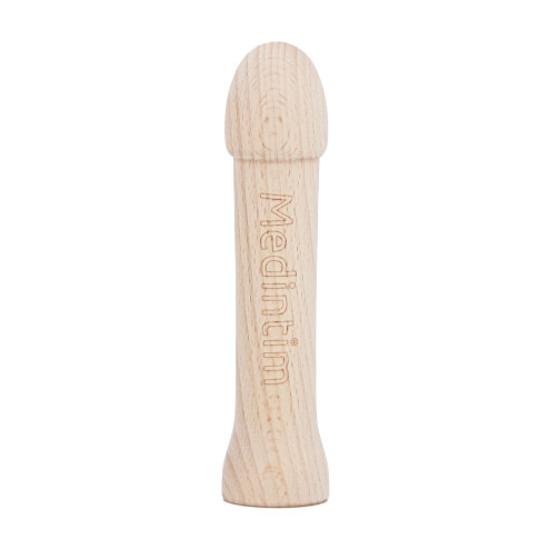 Modèle de pénis en bois pour poser un préservatif masculin