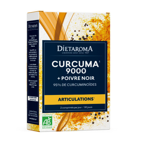 Curcuma 9000 + poivre noir