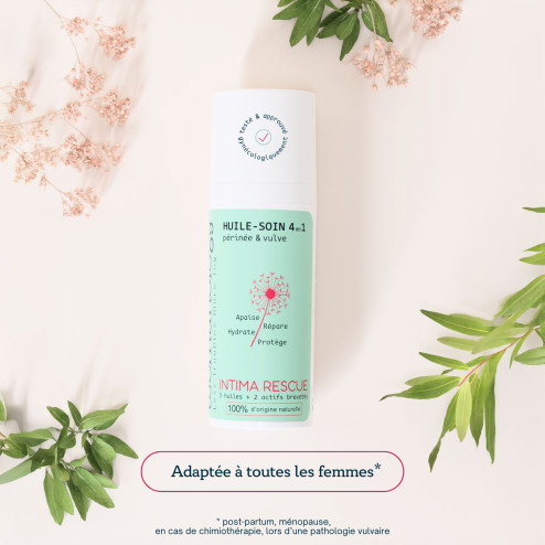 Huile gélifiée 4 en 1 Intima Rescue 3