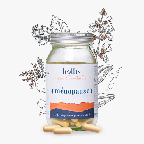 Complément alimentaire Ménopause Hollis description composition ingrédients