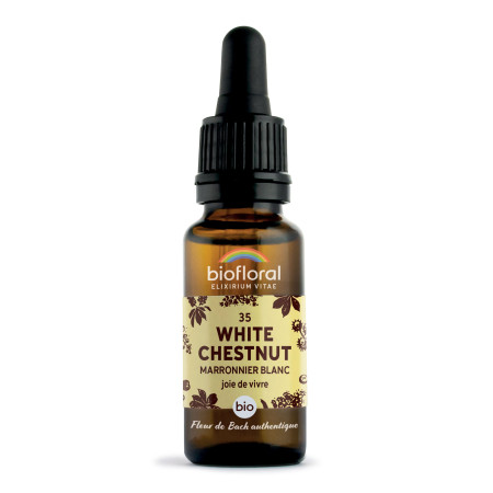 Fleurs de Bach n°35 - Marronnier blanc/White chestnut Bio