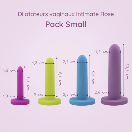 Dilatateurs vaginaux Pack Small
