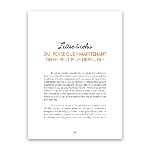 Baiser après METOO : Lettres à nos amants foireux 1