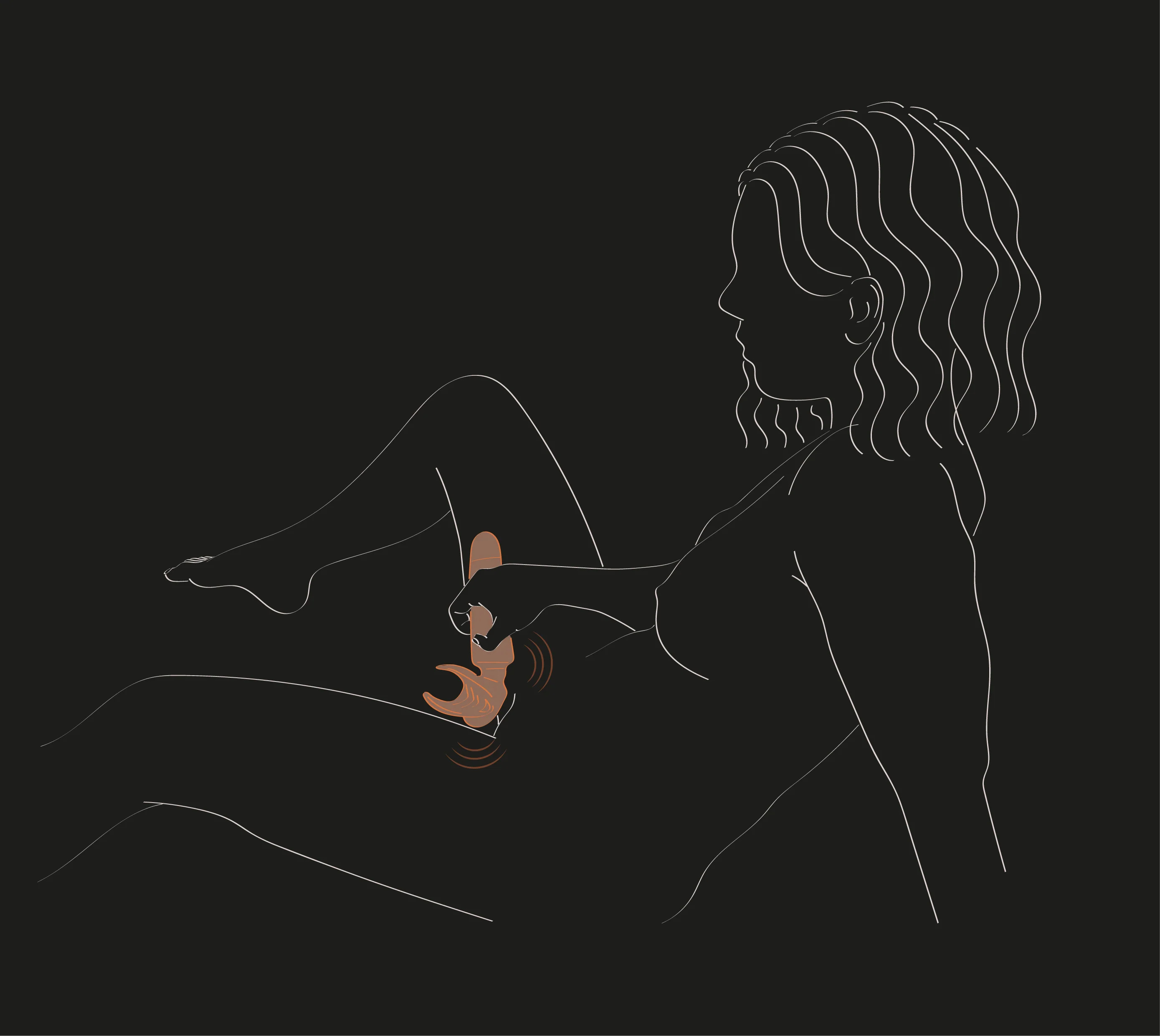 Illustration - Stimulation clitoridienne avec Man.wand EVO