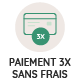 Paiement en 3x