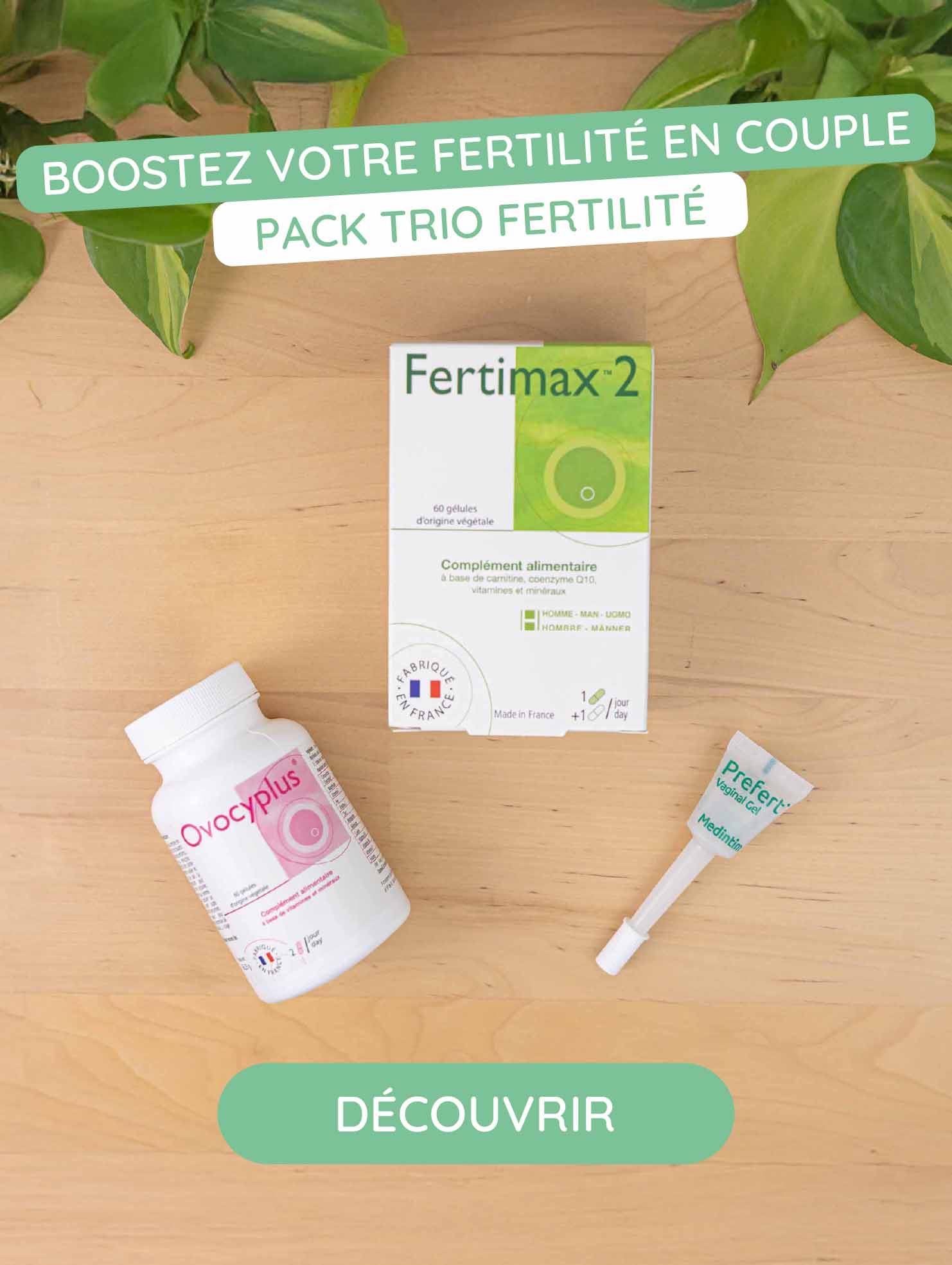 Pack Trio Fertilité
